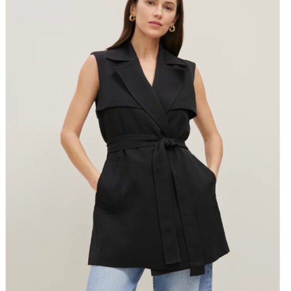 Ann Taylor Trench Vest - Picture 3 of 3